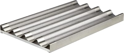 Professionele Aluminium Bakvorm Rechthoekig - 53x32.5x6 cm - Hoge Kwaliteit