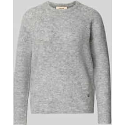 Gebreide pullover met ronde hals, model 'Tammy'