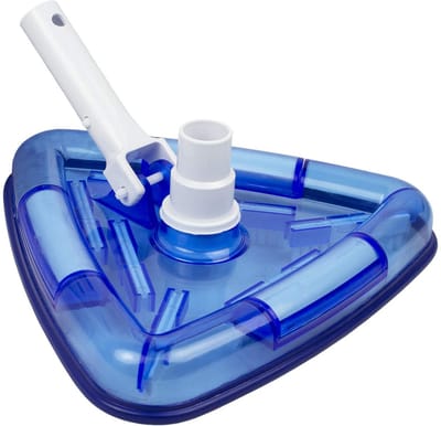 Zwembadstofzuiger - Bodemreiniger Vacuüm - Zwembad Reinigen - Driehoekige Vorm - 1.1 kg - Blauw