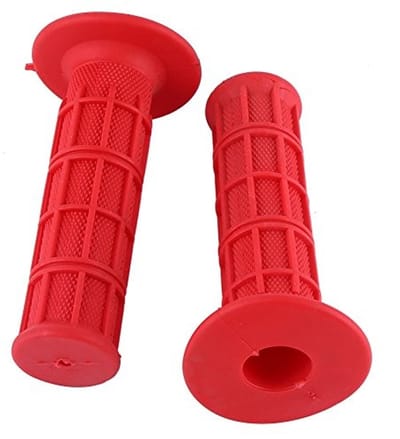 Cosensi - Dailygoods - Dailygoody - Bmx Scooter - Stuurhandgrepen - Hoogwaardige siliconen - Rood - Universeel - Geschikt voor motorfietsen en fietsen - 22 mm en 25 mm