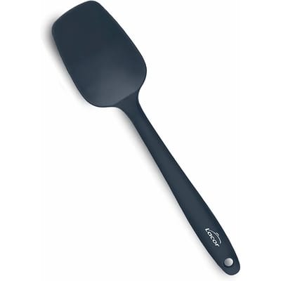 Lacor Lepel Rechthoekig - Siliconen - 27,5cm - Grijs - BPA vrij