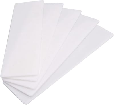 Kunststof Platte Shims - Beglazing Verpakkers Afstandhouders - Kozijnen Monteren Vloeren - Stapelbaar Nivellerend - 40 x 100 mm - Wit