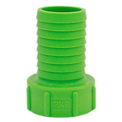 IBC-adapter, voor IBC-tanks met 2" uitlaatfitting, grove draad, Ø 55-62 mm, 2" slangpilaar