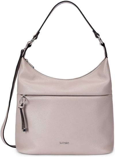 L.CREDI schoudertas Maite Hobo Bag Dusty Taupe