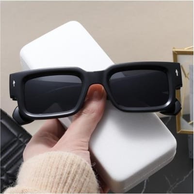 Heren Rijdende Vintage Rechthoekige Zonnebrillen Mode Vierkante Zonnebrillen Luxe Ontwerp UV400 Bescherming Brillen dames Brillen