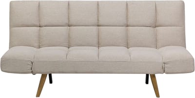 INGARO - Slaapbank 3-zits - Beige - Polyester