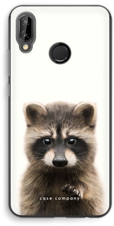 Case Company® - Hoesje geschikt voor Huawei P20 Lite hoesje - Rocco - Soft Cover Telefoonhoesje - Bescherming aan alle Kanten en Schermrand