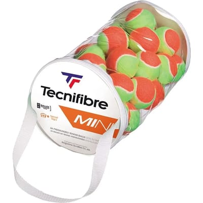 Set van 36 tennisballen voor kinderen Tecnifibre Mini Orange