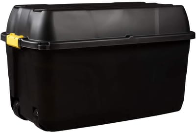 UKB 175 Liter Strata Opbergdoos op Wielen, Clip Lock Handgrepen