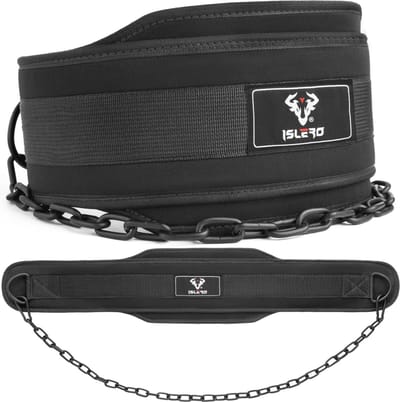 Gewichtheffen Riem voor Rugsteun - Verstelbare Dip Riem voor Bodybuilding en Powerlifting