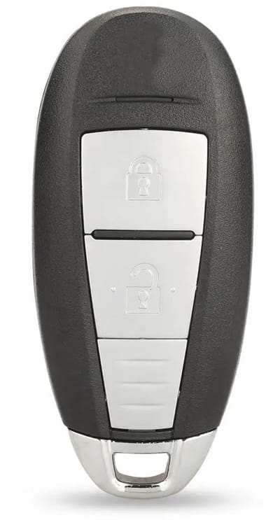 XEOD Autosleutelbehuizing - sleutelbehuizing auto - sleutel - Autosleutel / Geschikt voor Suzuki Swift, Vitara & SX4 2 knops smartkey