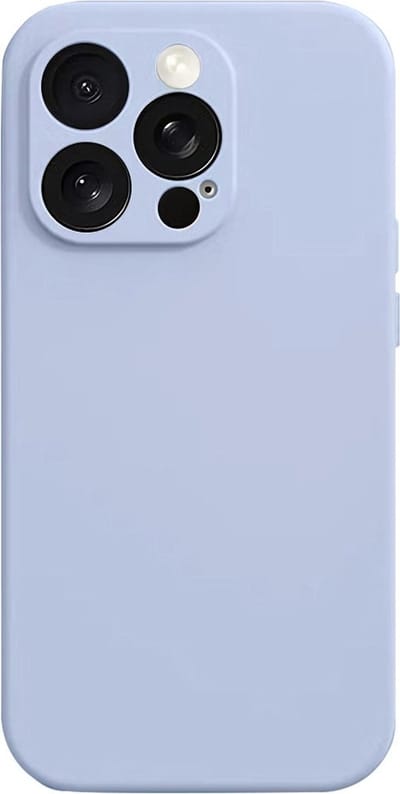 Coverup Hoesje - Geschikt voor iPhone 16 Pro Max Hoesje - Coverup Colour TPU Back Cover - MagSafe Compatible - Lavendel Grijs
