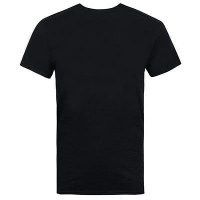 Marvel Heren Stripverhaal Logo T-shirt (Zwart)