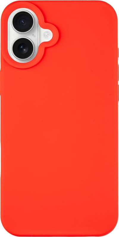 Tactical iPhone 16 Plus Velvet Smoothie Cover – Hoesje – Chilli