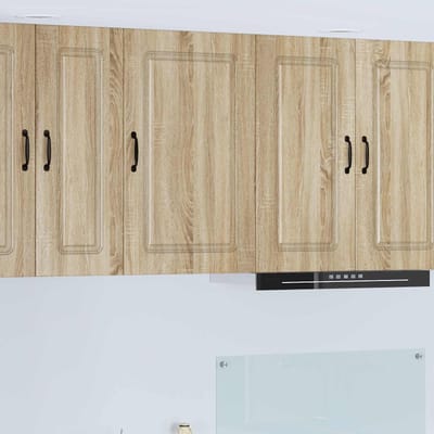 vidaXL - Vaatwasserpaneel - Kalmar - Sonoma - Eik - 50 - x - 31 - x - 80 - cm - Bewerkt - hout