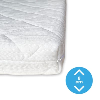 Babymatras 50x100 Koudschuim HR40 Tencel - Koudschuimmatras - Duurzaam - Matrassenmaker