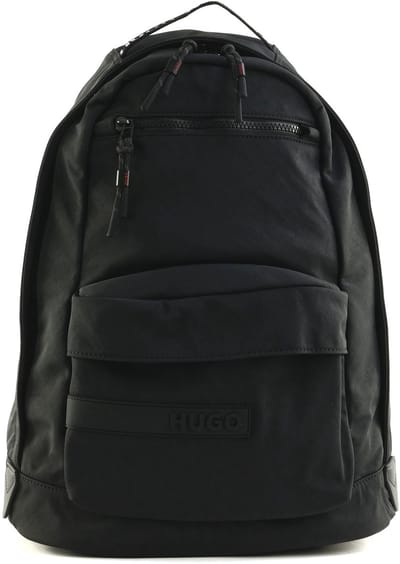 HUGO Vrije tijd rugzak Rugzak met laptopvak Colyns Backpack Black Zwart