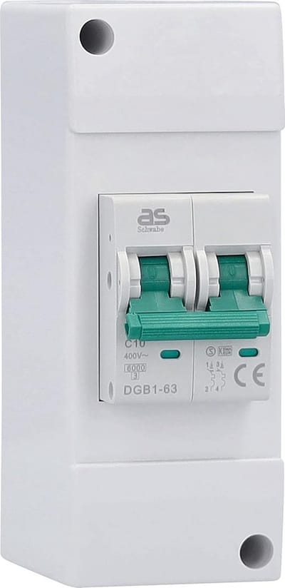 Automatische Stroomonderbreker C10A voor Bouwplaatsen