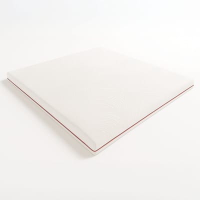 The White Stone Matras Topper 160x190 Memory Foam met 9 Verschillende Zones | Hoogte 5 cm | Pure Hypoallergeen Stof en Afneembaar | Matras Corrector Made in Italy