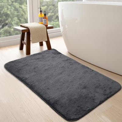 Badmat 50x80 cm | Pluche badkleed | Zachte bad- en douchemat | Voor bad, douche en toilet Machinewasbaar, sneldrogend badmat Relax