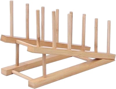 Houten Puzzelrek - Puzzelhouder Organizer - Puzzels Opbergen - Flexibele Displaystandaard - 30 x 13 cm - Meerkleurig
