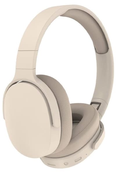 Ynkkvre - Bluetooth Headset - Koptelefoon - Hoofdtelefoon - Noise Cancelling - 12-Uurs Speeltijd En Hoge Fideliteit Geluid - 1 Stuk - Vouwbaar Ontwerp In Wit