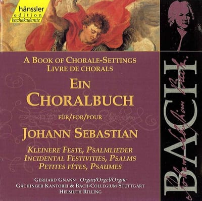 Gerhard Gnann, Gächinger Kantorei Stuttgart, Bach-Collegium Stuttgart, Helmuth Rilling - J.S. Bach: A Book Of Chorale-Settings, Kleinere Feste | Psalmlieder (CD)