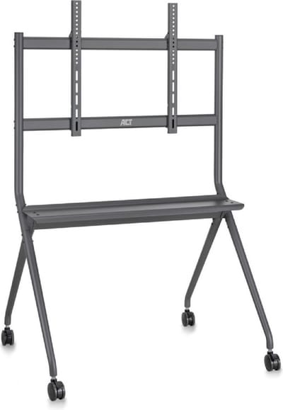 ACT Verrijdbare tv/monitor vloersteun, 50” t/m 86”, VESA AC8372