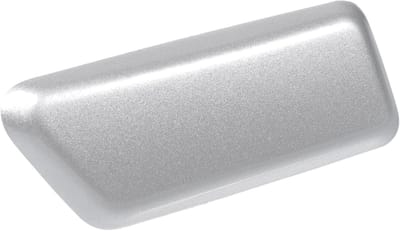 Bumperkoplampwasmonddeksel voor Mitsubishi Outlander 2006-2018 - Zilverkleurig Plastic, 1 Stuk, Vervangingsonderdeel, Auto-accessoires, Bumperonderdelen
