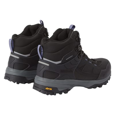 Regatta Dames/Dames Regen Wandelschoenen (Zwart/Lila Bloei)