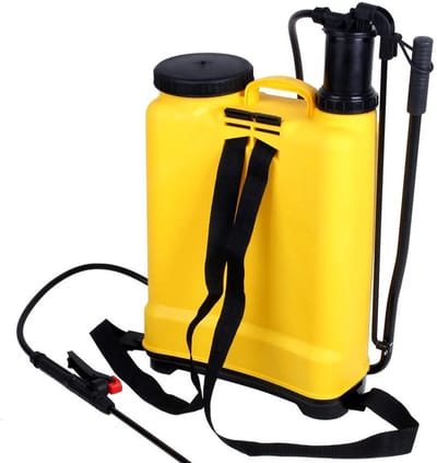 Linkforu - Rugspuit - Drukspuit - Onkruidspuit – Onkruidverdelger - 16 Liter - Verstelbare Sproeikop - Tuin En Landbouw