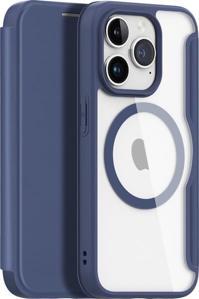 Dux Ducis - Hoesje geschikt voor iPhone 15 Pro - Pro Skin x serie - Blauw