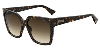 Moschino MOS079/S Havana 57/17/145 WOMAN Zonnebrillen