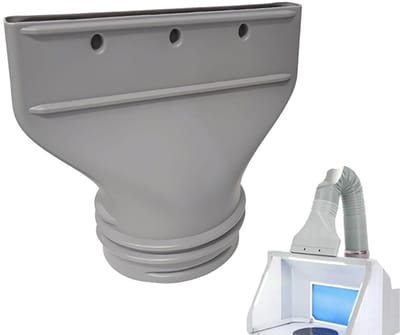 Afvoerslang Airco Klimaat - Koppelstuk Mobiele Airco Afvoerslang - Adapter voor uitlaatpijp van airconditioner - Airconditioning afvoerslang - Verlengstuk van de uitlaatpijp van de airconditioning - Geschikt voor Ø13-15cm - Grijs