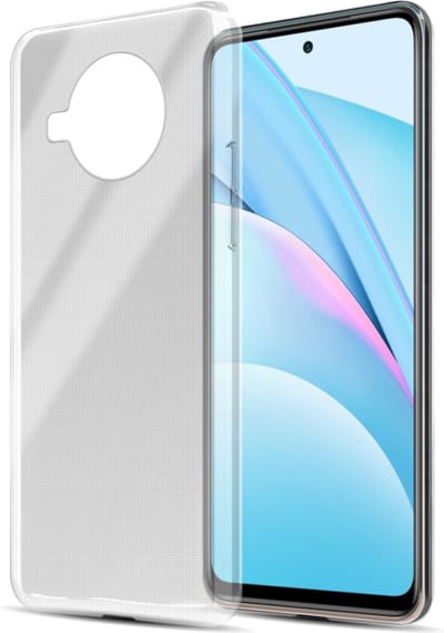 Cadorabo Hoesje geschikt voor Xiaomi Mi 10T LITE in VOLLEDIG TRANSPARANT - Beschermhoes gemaakt van flexibel TPU Silicone Case Cover