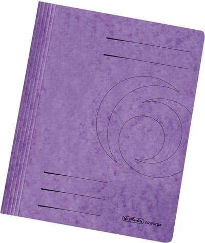 Herlitz 10902948 map Karton Violet A4