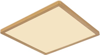 Globo - plafonniere - Sapana - messing - kunststof - LED - 41563-24MM