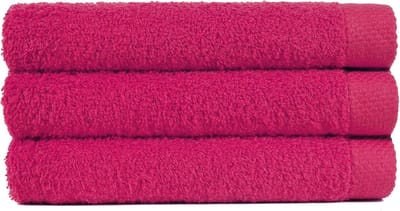 Douchelaken 70x140 cm Uni Pure Royal Fuchsia col 1822 - 3 stuks