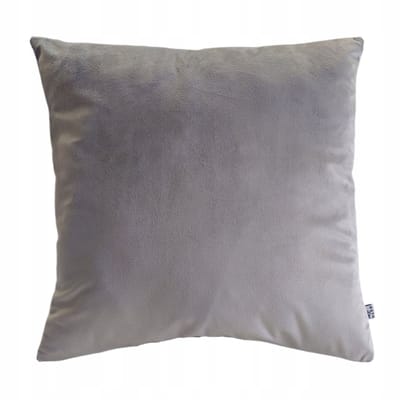 Decoratieve Kussenhoes 40x40 cm - Zacht Velours, Boho Stijl, Grijs