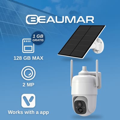 Vicohome CQ1 - Buiten Camera - Zonnepaneel - Accu camera - Gratis Cloud - Uniek - wifi camera - beveiligingscamera - 3 jaar garantie - eufy