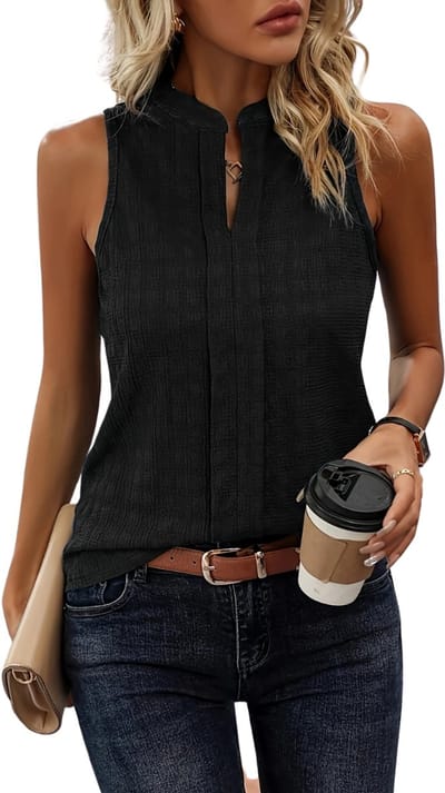 Livano Topje Dames - Kleding - Shirt - Blouse - Kort - Volwassen - Zwart - Maat S