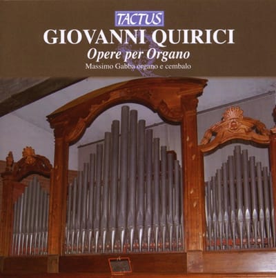 Massimo Gabba - Quirici: Opere Per Organo (CD)