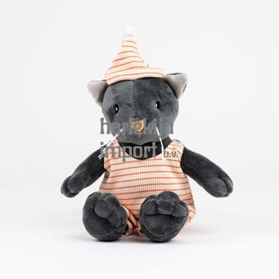 Egmont Toys knuffel kat Malo 26 cm zachte pluche speelgoed.