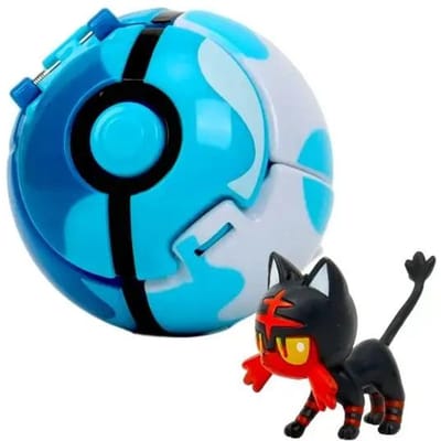 Pokemon Elf Ball Figurine Pikachu Dracaufeu Tortank Mewtwo Pocket Monster Variante Pokeball Jouets de Déformation Modèle d'Action Cadeau