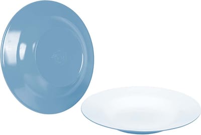 Bo-Camp - Diepbord - Two-Tone - Melamine - 4 Stuks - Blauw
