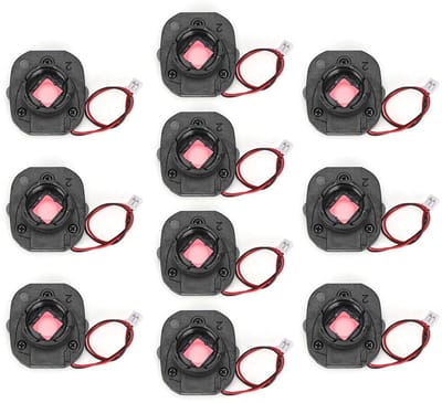 JHUBERS - 10 stks IR Snijfilter - HD IR Cut Filter - Lichtgewicht - Full Spectral Glass - Geschikt voor IP Camera - M12 Lens Mount