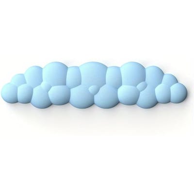 Muispad met Polssteun Toetsenbord Wolk Antislip Geheugenschuim Bureau Kantoor Gamer Muis Polssteun