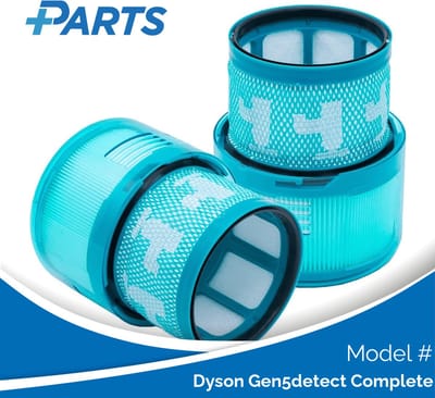 Dyson Gen5detect Complete Filters (2 Stuks, Plus.Parts® alternatief voor 972352-01)