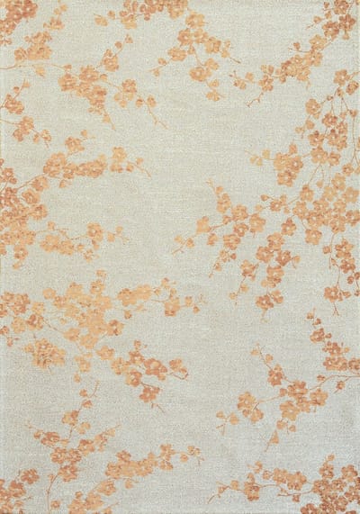 Wasbaar Binnen & Buiten Vloerkleed - 240 x 240 cm - Louis De Poortere Sakura Petal Dew - Laagpolig Tapijt - Gerecycled PET - Made in Belgium - Circulair