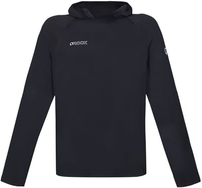 Rock Experience Wellhorn Fleece Met Kap Zwart M Man